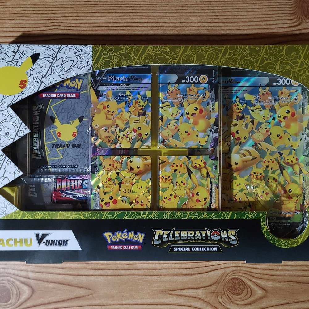 Pokemon Pikachu V-Union Celebrations Special Collection cards (NEW)